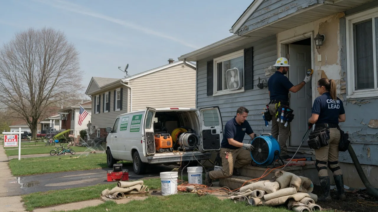 Flood Cleanup in Griffin, IN near me